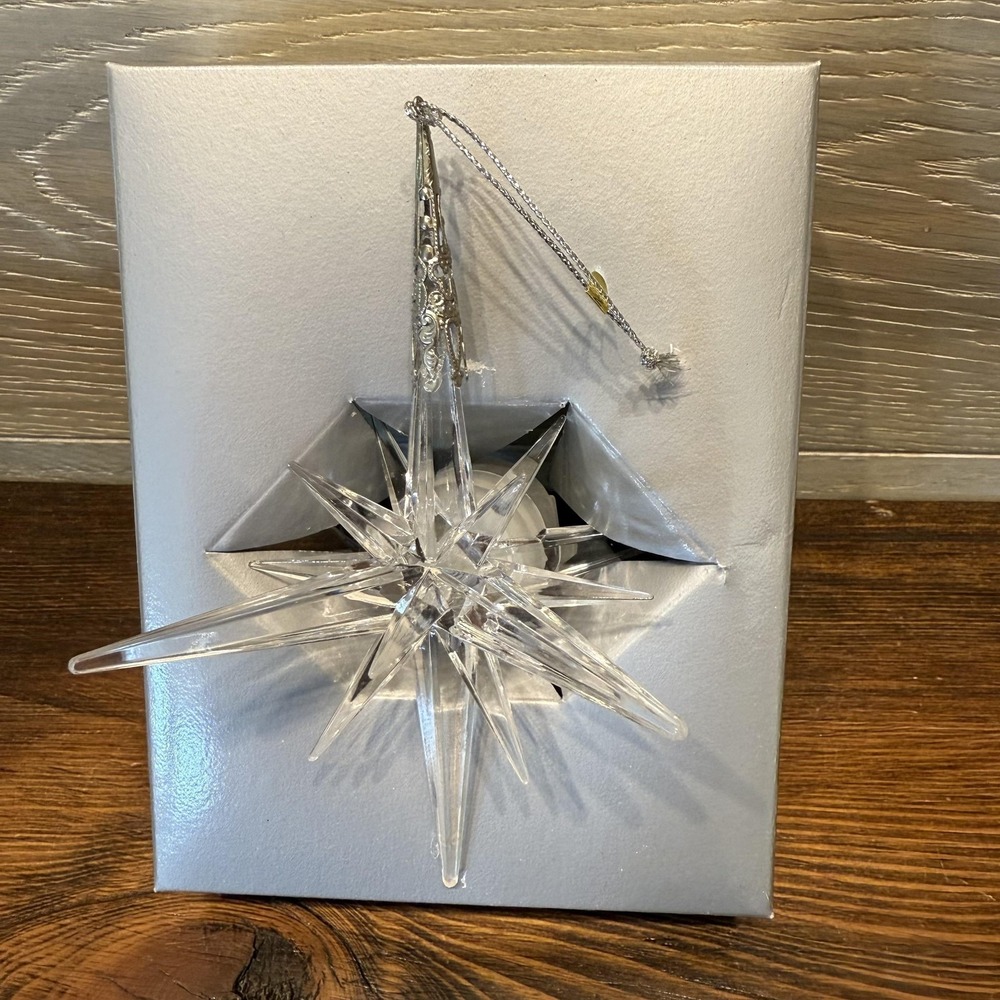 Vintage Department 56 Northern Lights Lit Star Ornament Lighted Decoration‎ 2003